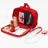 Žaislinis medinis gydytojo rinkinys krepšyje | Classic World CW54419